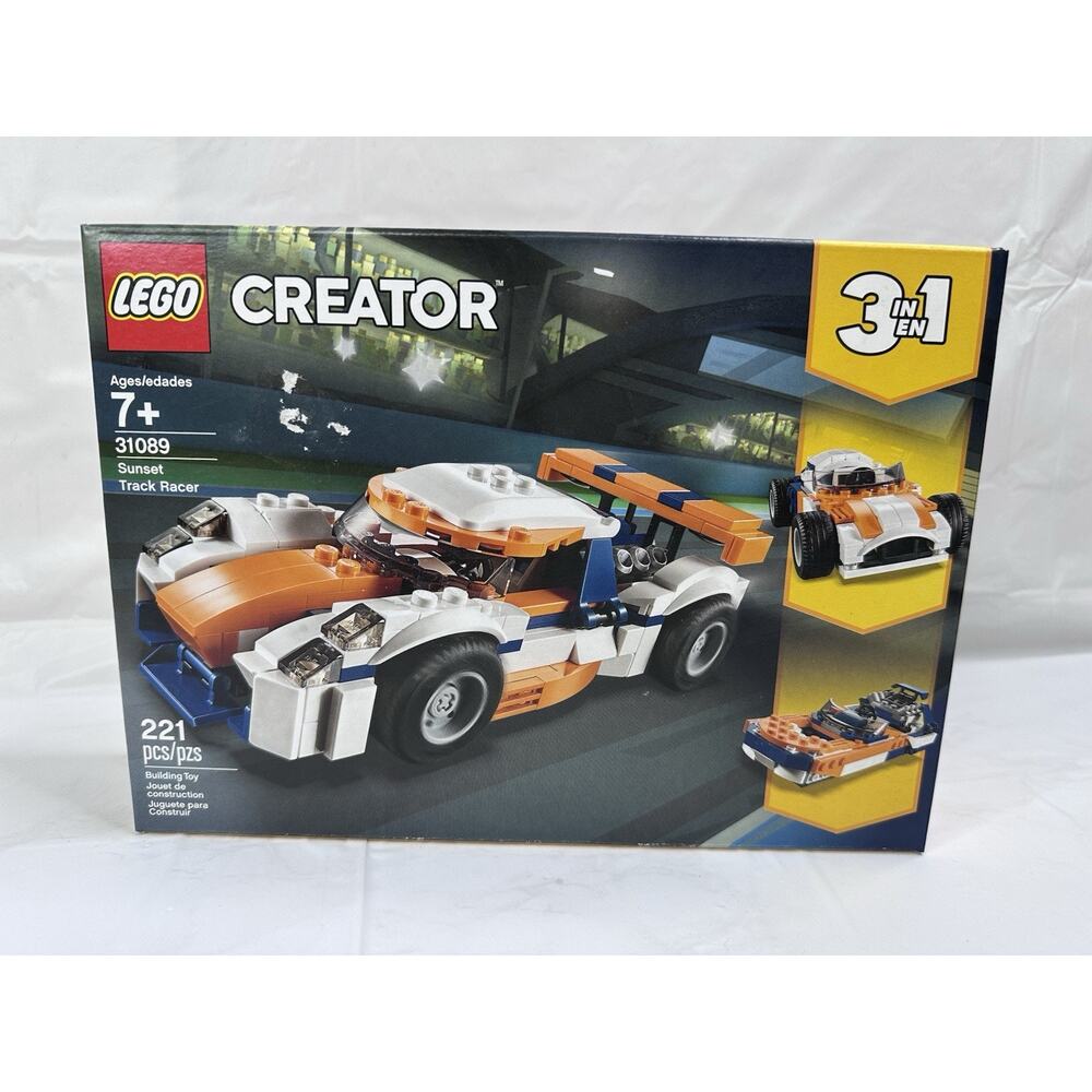 LEGO Creator 31089 Sunset Track Racer 3 In 1 RETIRED NEW SEALED